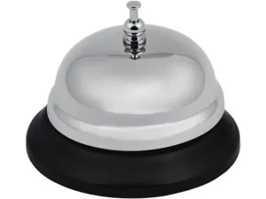 ISO 5869 Stolní zvonek - stříbrný