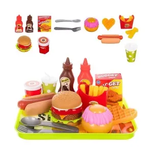 ISO Plastový Fast food set pro děti, 11475