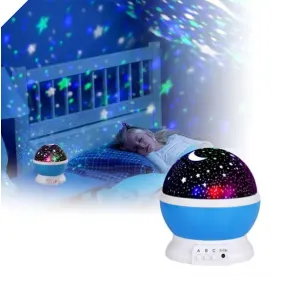 ISO 5764 Projektor noční oblohy deluxe modrý