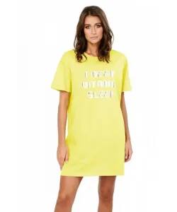 Italian Fashion Sidari kr.r. Noční košilka, M, žlutá