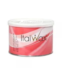 ItalWax depilačný vosk v plechovke Ruža 400 ml