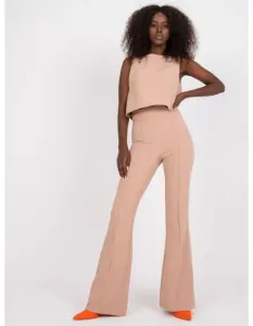 Dámský komplet s elegantními kalhotami CARADOC růžový