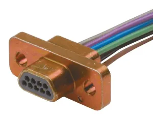 Itt Cannon Mdm-15Ph006B-F222 Cable Assy, Micro-D Plug-Free End, 36