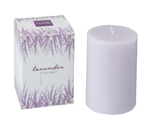 Citrusově vonná svíčka v dárkové krabičce Lavender - Ø 7*10 /40h  94499