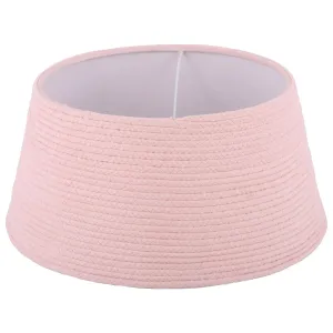 Světlounce růžové provázkové stínidlo na stolní lampu - Ø35*17 cm/ E27 8501716428192 #3495655
