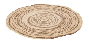 Přírodně-hnědý kulatý koberec Mais - Ø 79 cm 11127