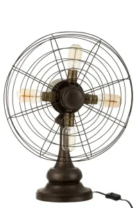 Stolní lampa ve tvaru větráku Fan - 43*24*56 cm 2656