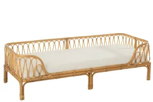 Přírodní ratanová pohovka / postel Pierre Rattan - 186*77*55cm 31058