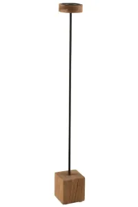 Dřevěný hnědý svícen  Mango XXL  - Ø 10*90 cm 1521