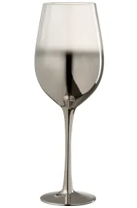 Sklenička na víno Silver Glass - Ø 9*26 cm 7726