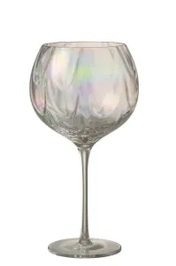 Duhová sklenička na víno Oil transparent - Ø 11*21 cm 7762 #4897293