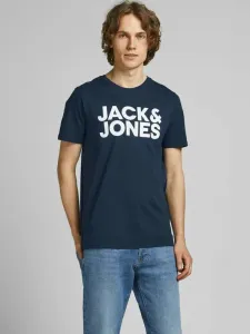 Jack & Jones Corp Triko Modrá #5655660