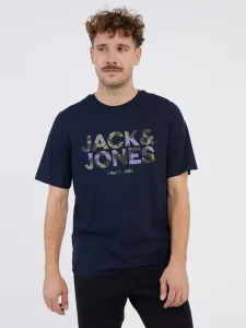 Jack & Jones James Triko Modrá