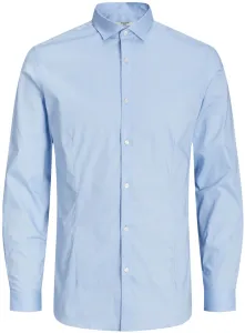 Jack&Jones Pánská košile JJPRPARMA Slim Fit 12097662 Cashmere Blue XL