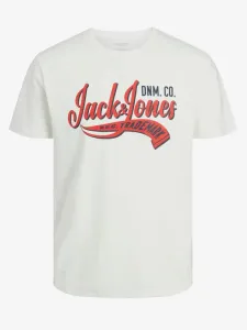 Jack & Jones Logo Triko dětské Bílá