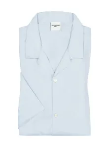Nadměrná velikost: Jack & Jones, Košile s krátkým rukávem a rozhalenkou Světle Modrá #4798144