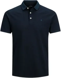 Nadměrná velikost: Jack & Jones, Tričko polo z čisté bavlny Námořnická Modrá #3657613