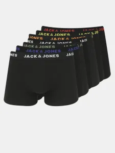 Jack & Jones Basic Boxerky 7 ks Černá