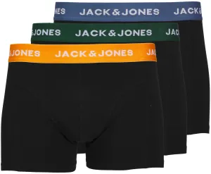 Jack&Jones 3 PACK - pánské boxerky JACGAB 12250203 Dark Green L