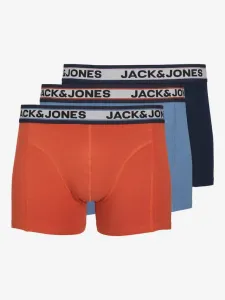 Jack & Jones Boxerky 3 ks Modrá #5674789