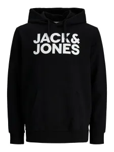 Jack&Jones Pánská mikina JJECORP Regular Fit 12152840 Black S #1885474