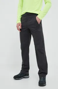 Outdoorové kalhoty Jack Wolfskin Glastal šedá barva #5452351
