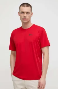 Sportovní triko Jack Wolfskin Tech červená barva