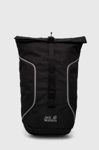 Batoh Jack Wolfskin Allspark černá barva, velký, s potiskem