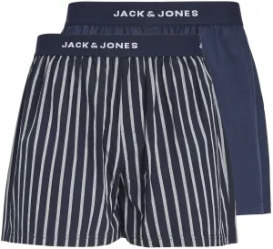 Jack&Jones 2 PACK - pánské trenky JACCODY 12239047 Navy Blazer L