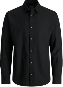 Jack&Jones Pánská košile JJESUMMER Comfort Fit 12248384 Black XL