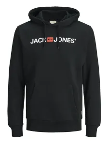 Jack&Jones Pánská mikina JJECORP Regular Fit 12137054 Black L