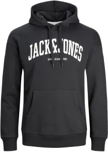 Jack&Jones Pánská mikina JJEJOSH Relaxed Fit 12236513 Black L