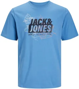 Jack&Jones Pánské triko JCOMAP Regular Fit 12252376 Pacific Coast XL