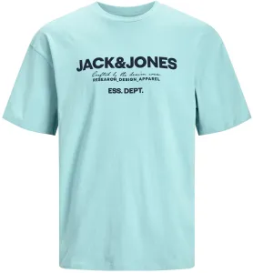 Jack&Jones Pánské triko JJGALE Relaxed Fit 12247782 Soothing Sea S