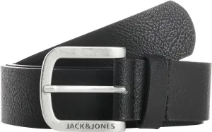 Jack&Jones Pánský opasek JACHARRY 12120697 Black 105 cm