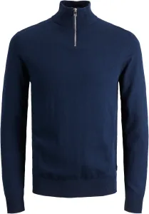Jack&Jones Pánský svetr JJEEMIL 12189339 Navy Blazer L