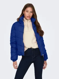Jacqueline de Yong Finno Zimní bunda Modrá #5163169