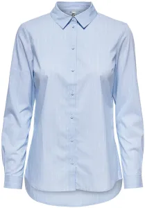 Jacqueline de Yong Dámská košile JDYMIO Regular Fit 15149877 Cashmere Blue CLOUD DANCER 44