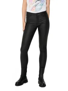 Jacqueline de Yong Dámské kalhoty JDYNEWTHUNDER Skinny Fit 15211786 Black XS/30