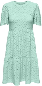 Jacqueline de Yong Dámské šaty JDYCARLA Regular Fit 15254680 Honeydew XL