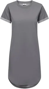Jacqueline de Yong Dámské šaty JDYIVY Regular Fit 15174793 Steel Gray XS