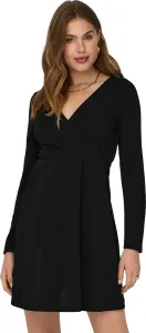 Jacqueline de Yong Dámské šaty JDYMEKKO Regular Fit 15309548 Black XL