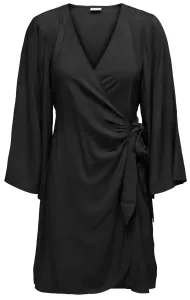 Jacqueline de Yong Dámské šaty JDYSEZEN Regular Fit 15321349 Black XXL