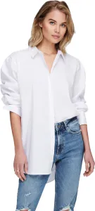 Jacqueline de Yong Dámská košile JDYMIO Loose Fit 15233486 White 40
