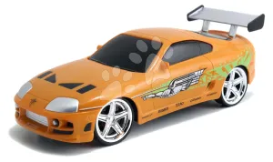 Autíčko na dálkové ovládání RC Brian's Toyota Supra Fast & Furious Jada oranžové délka 18,5 cm 1:24