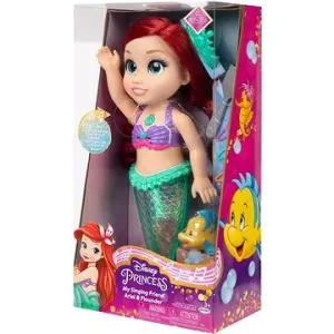 Jakks Pacific Disney Princess zpívající panenka Ariel a Flounder – šupinka, 35 cm