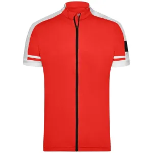 James & Nicholson Pánský cyklistický dres JN454 - Červená | S #721592