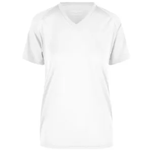 James & Nicholson Dámské sportovní tričko s krátkým rukávem JN316 - Bílá / bílá | XXL #721876