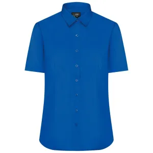 James & Nicholson Dámská košile s krátkým rukávem JN679 - Královská modrá | S #732784