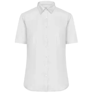 James & Nicholson Dámská košile s krátkým rukávem JN683 - Bílá | L #742985